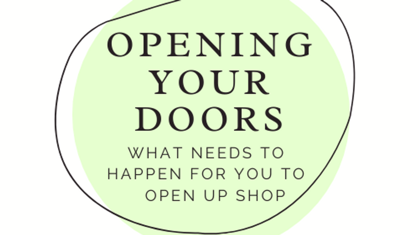 Video #3 Opening Your Doors